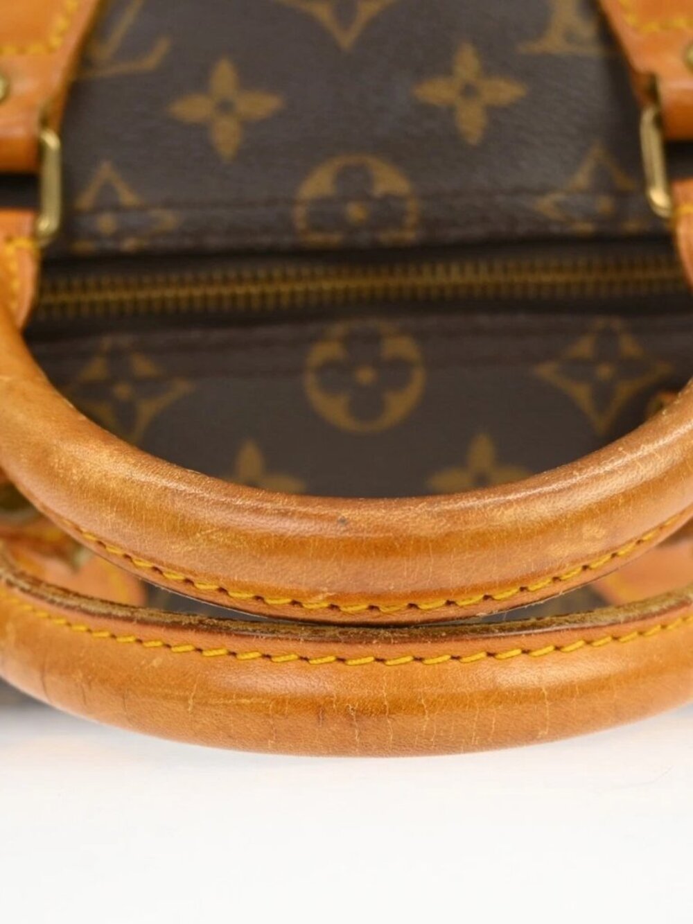 BUYIT03 LOUIS VUITTON SPEEDY 35 HANDBAG MONOGRAM CANVAS M41524 MB0971 YQ08130 - Picture 13 of 16